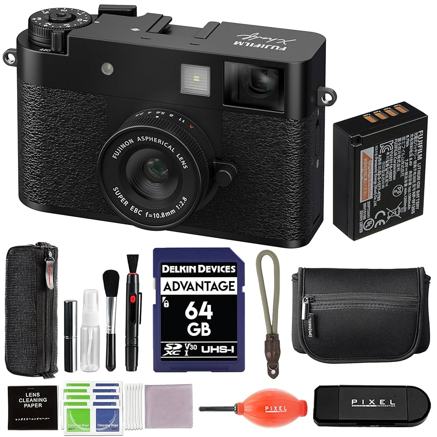 Amazon.com : Fujifilm X Half Digital Camera (Black) Bundle
